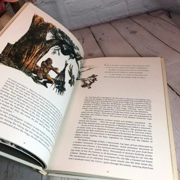 Vintage national geographic society book 1972 THE VIKINGS - Picture 11 of 11